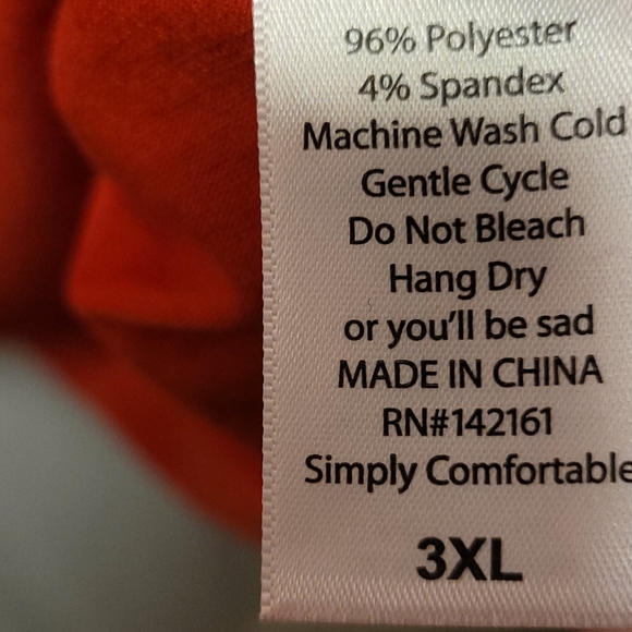 Lularoe Randy Jersey Size 3xl - Picture 4 of 4